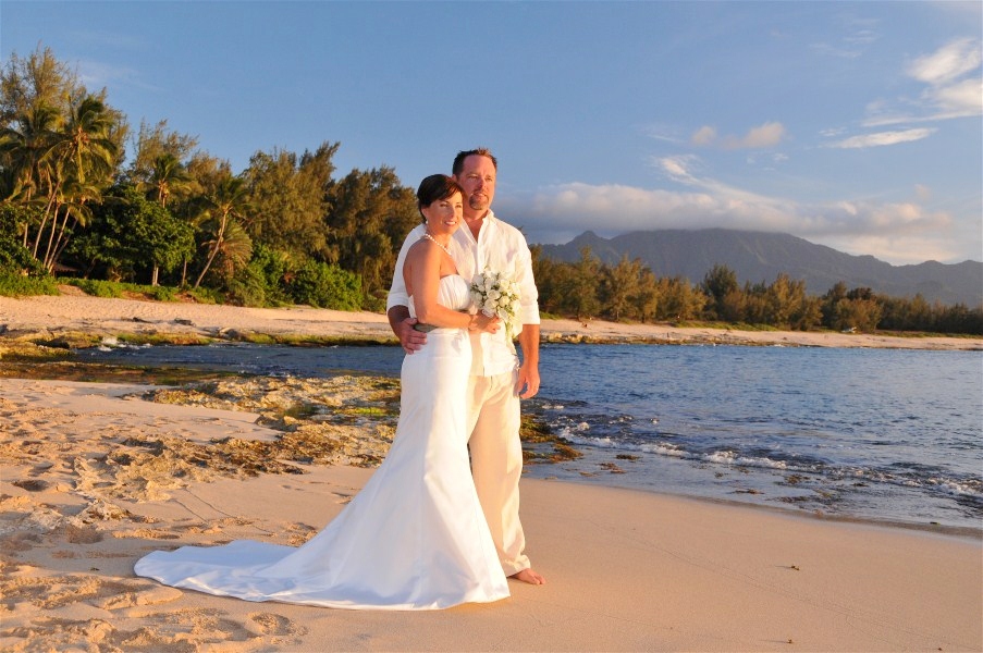 Papailoa Beach Wedding On North Shore Oahu